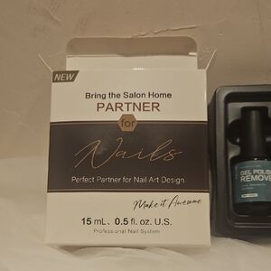 Gel Polish Remover Set with Two 15 mL Bottle